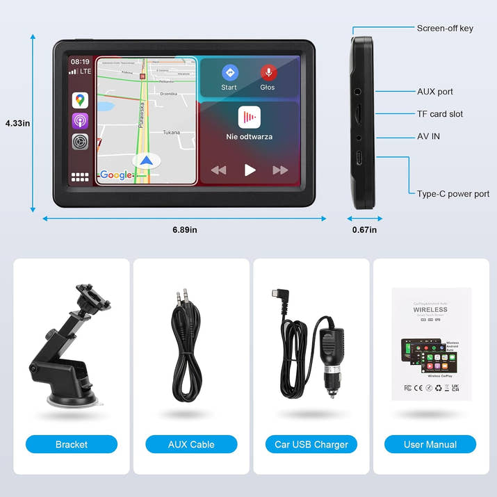 SmartDrive™ Wireless Multimedia Touchscreen